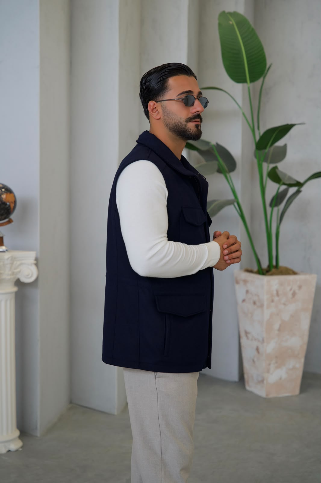 Cashmere Men's Vest