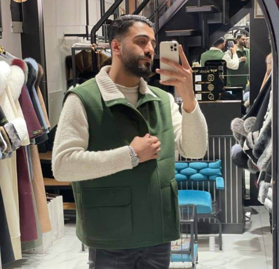 Cashmere Man Vest