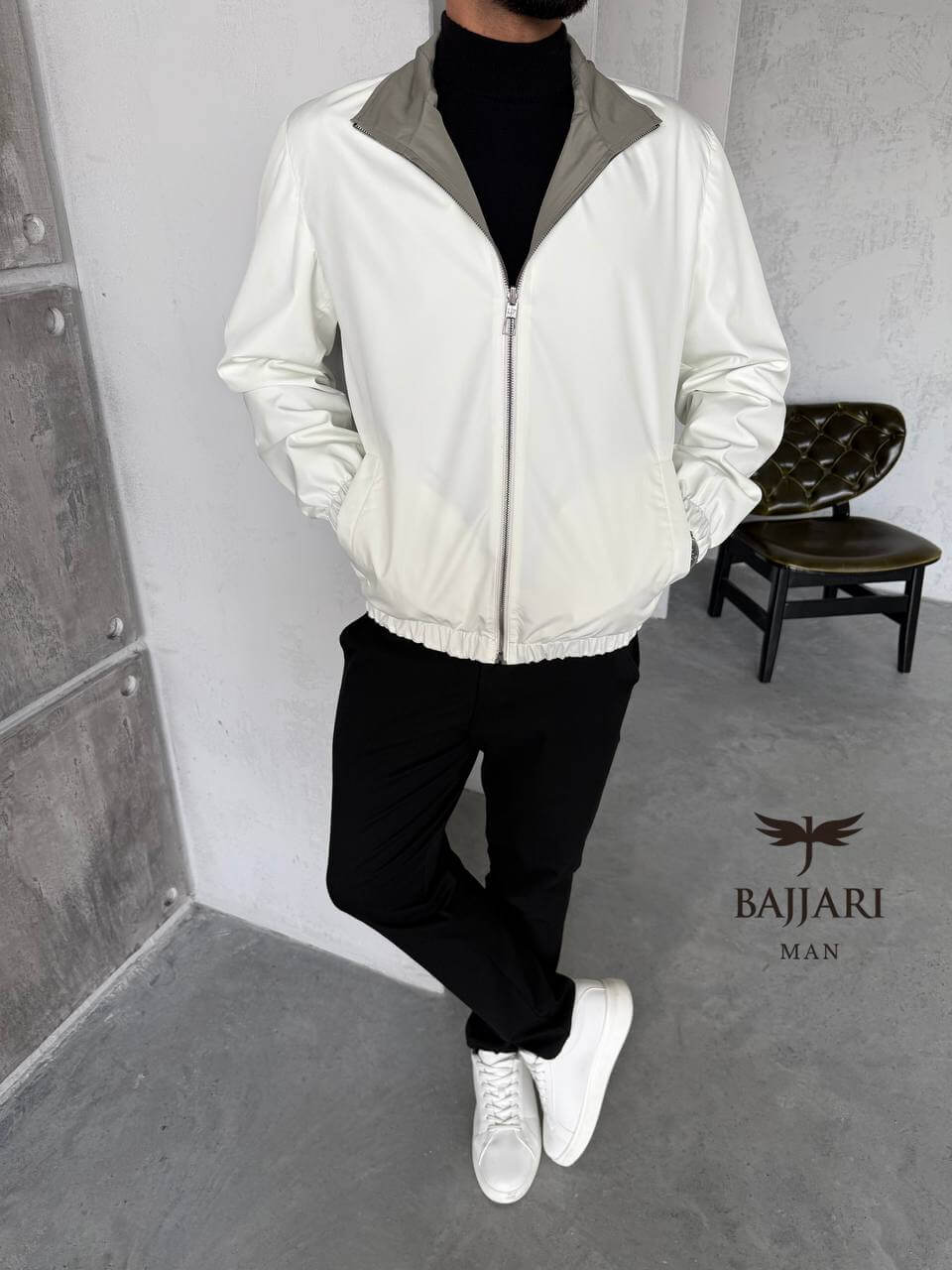 Waterproof Reversible Men’s Fleece: Style and Comfort Combined -M937-