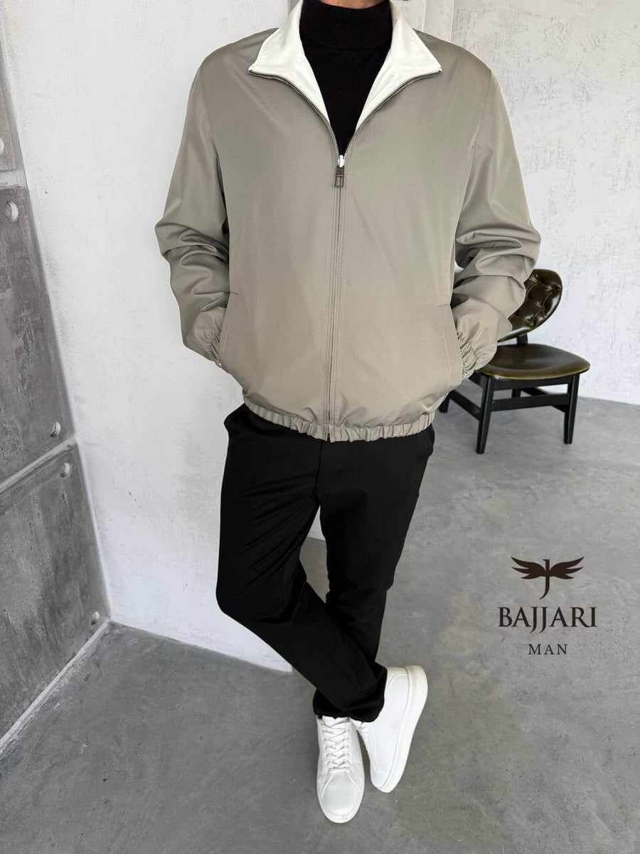 Waterproof Reversible Men’s Fleece: Style and Comfort Combined -M937-