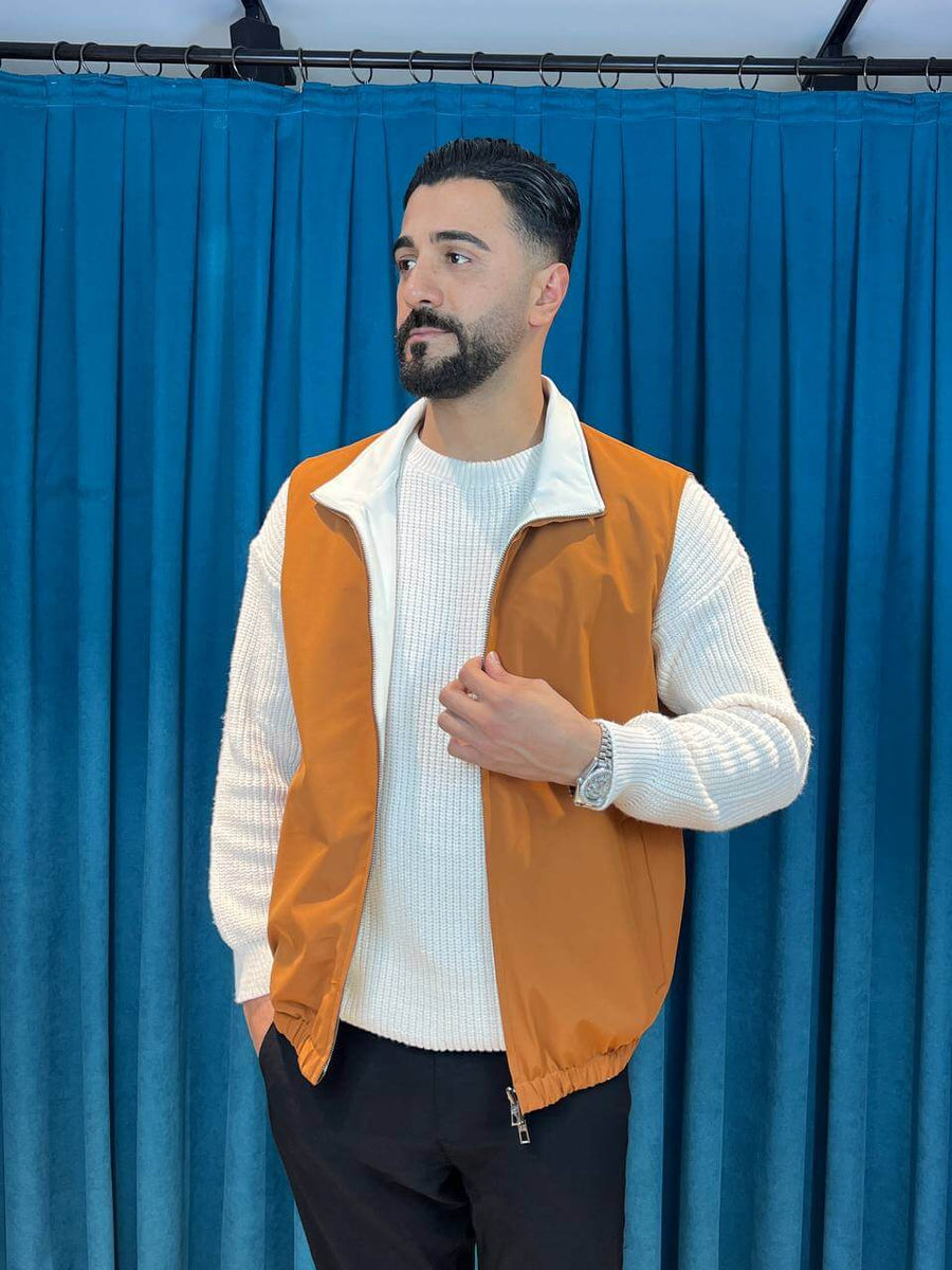 Reversible Waterproof Men’s Vest: Style and Function Combined -M938-