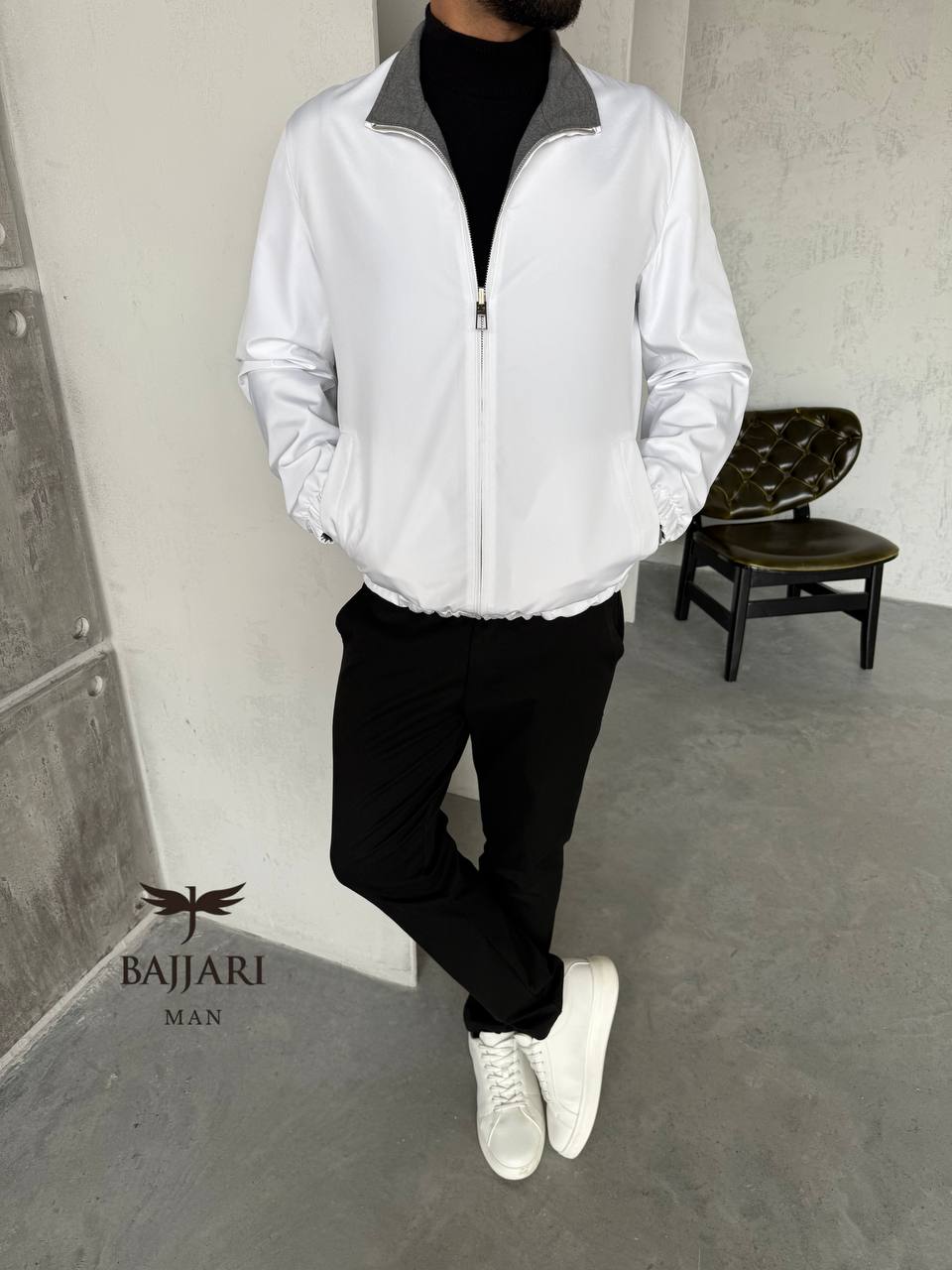 Waterproof Reversible Men’s Fleece: Style and Comfort Combined -M937-