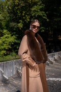 Custom Design Coat with Alpaca Wool-9021F Tüm-