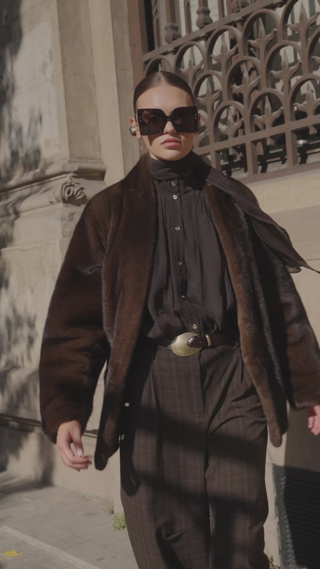 SCANBROWN MINK FUR JACKET