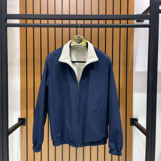 Waterproof Reversible Men’s Fleece: Style and Comfort Combined -M937-