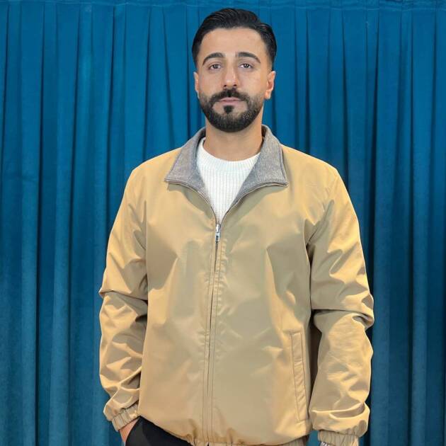 Waterproof Reversible Men’s Fleece: Style and Comfort Combined -M937-