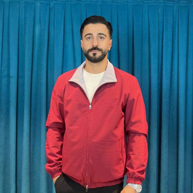 Waterproof Reversible Men’s Fleece: Style and Comfort Combined -M937-